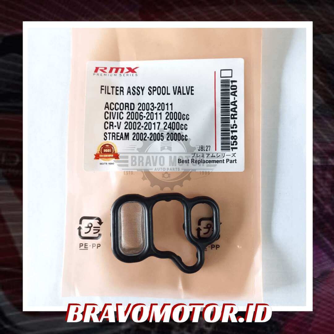 RMX 15815-RAA-A01(A02)/15815-PNA-003 Filter Assy Spool Valve / Packing ...