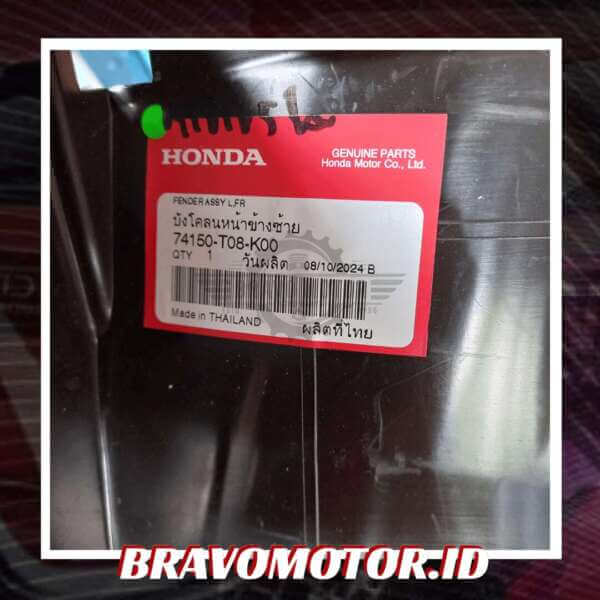 Original 74150-T08-K00 Fender INNER kiri-2