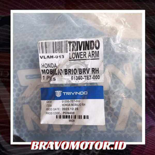 Trivindo 51350-TE7-K00/51350-TRD-K00 LAHO-026 VLAH-013 Lower arm assy depan kanan-2