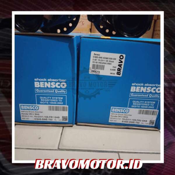 Bensco 51605-SWE-T21&51606-SWE-T21 70-D311-105 Shock break depan kanan dan kiri-3