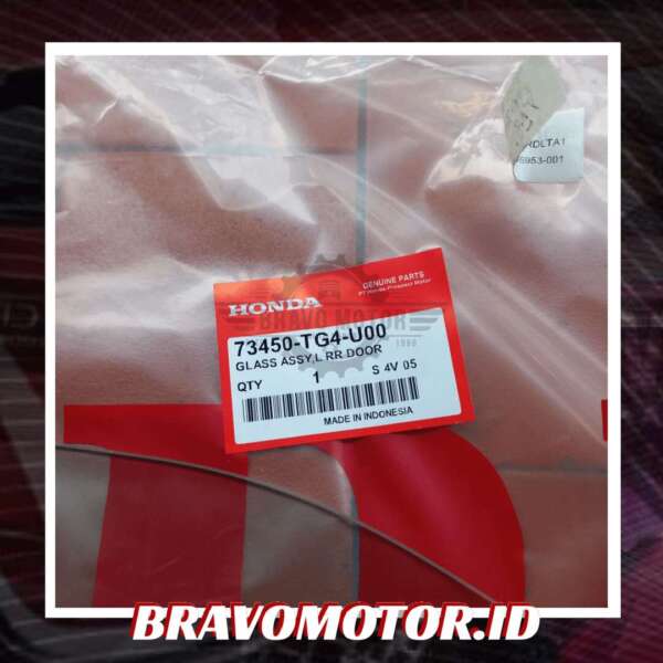 Original 73450-TG4-U00 Kaca pintu belakang kiri-2