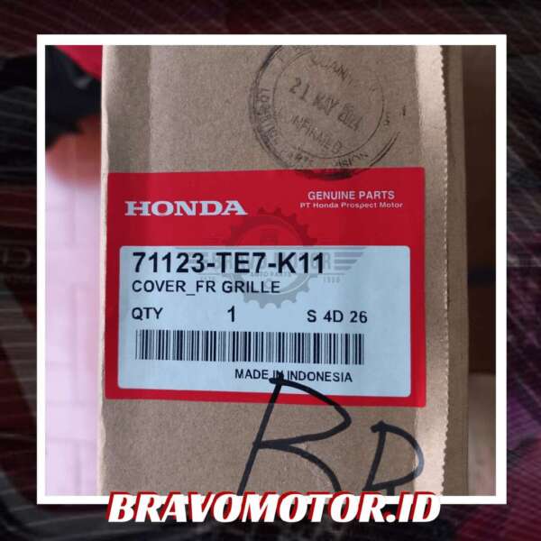 Original 71123-TE7-K11 COVER depan GRILLE-2