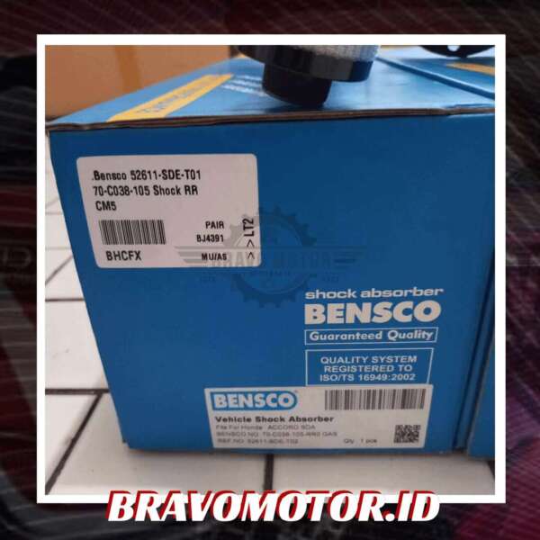 Bensco 52611-SDE-T01 70-C038-105 Shock break belakang kanan atau kiri-2