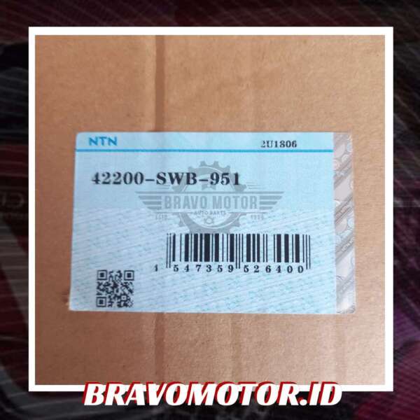 Import NTN 42200-SWB-951 HUB062T11 Bearing roda belakang-2
