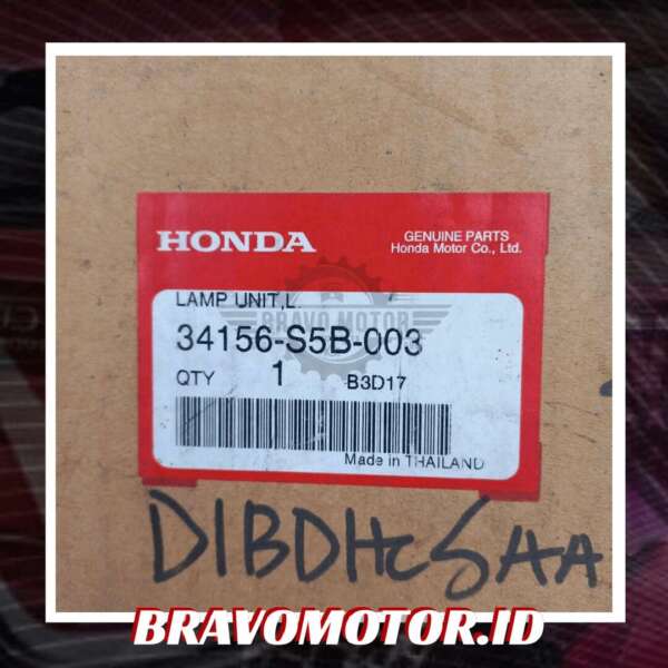 Original 34156-S5B-003 Stop lamp bagasi kiri-2