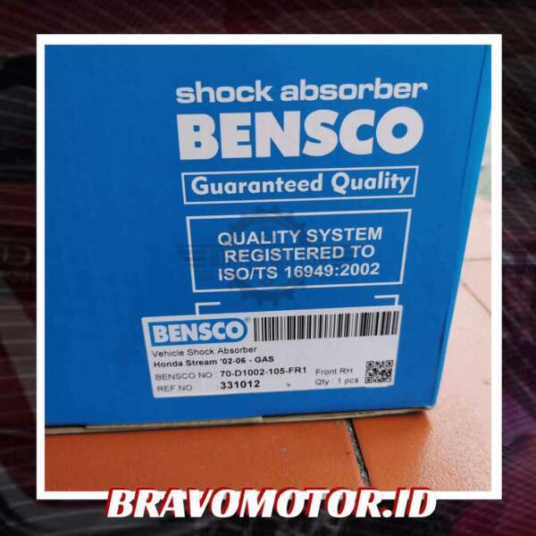 Bensco 51605-S7C-N08&51606-S7C-N08 70-D1002-105 Shock break depan kanan dan kiri-3