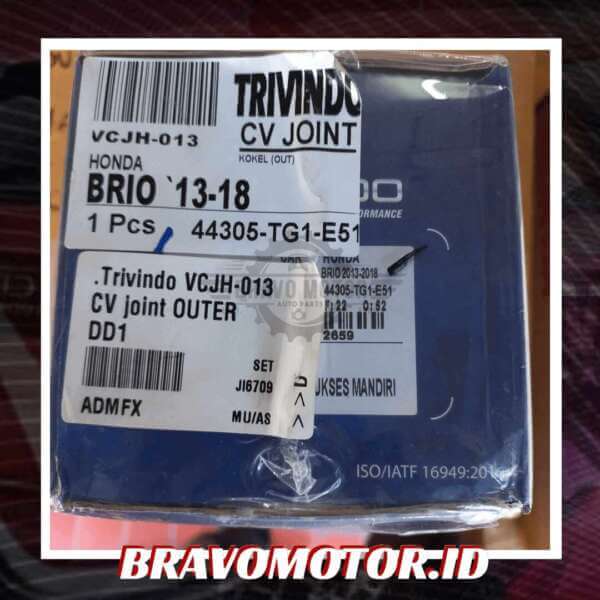 Trivindo 44305-TG1-E51 CJOHO-006 VCJH-013 26X22X52 CV joint OUTER-2