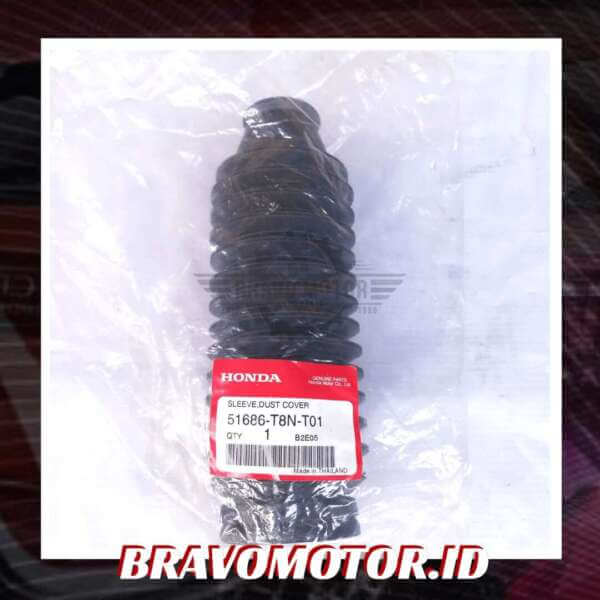 Original 51686-T8N-T01 Karet srobong shock depan-1