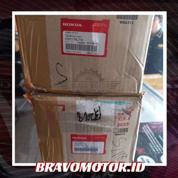 Original 51611-T5L-T41&51621-T5L-T41 Shock break depan kanan dan kiri-2