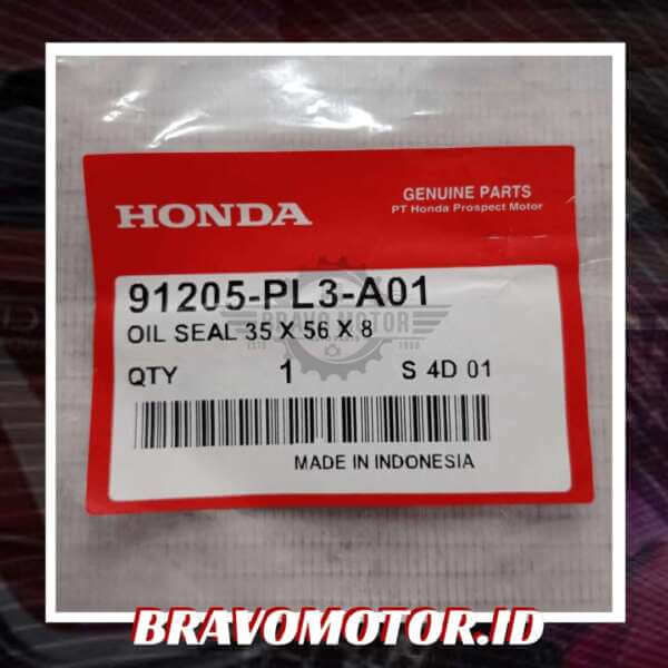 Original 91205-PL3-A01(A02)/91205-PX5-003(005) 35X56X8 Seal transmisi kiri-2