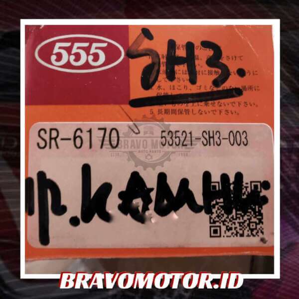 ThreeFive 53521-SH3-003 SR-6170 Rack end/long tie rod kanan atau kiri-3