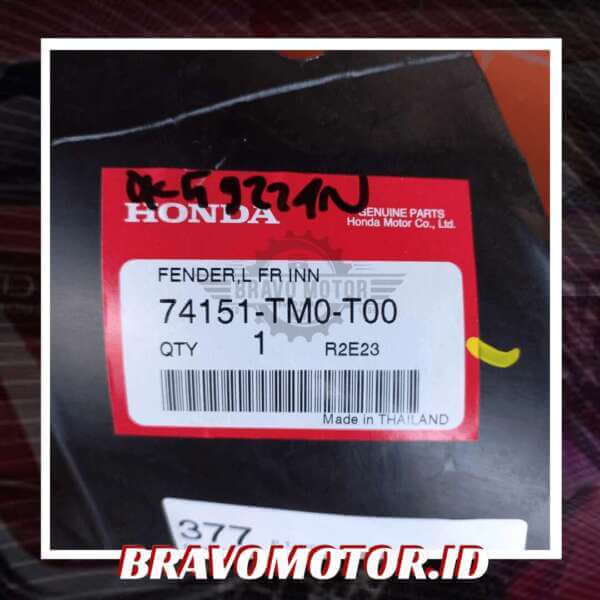 Original 74151-TM0-T00 Fender INNER kiri-2