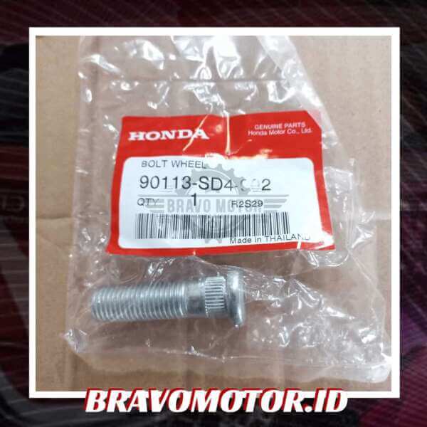 Honda 90113-SD4-901(902) 4.8cm Baut roda-1