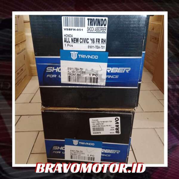 Trivindo 51611-TEA-T01(T11)&51621-TEA-T01(T11) VSBFH-051 VSBFH-052 Shock break depan kanan dan kiri-3