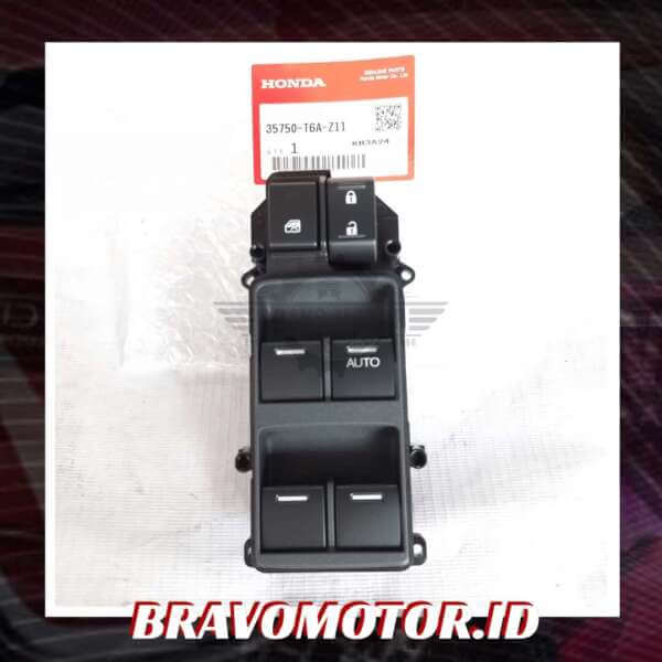Original 35750-T6A-Z11 Saklar window depan kanan-1
