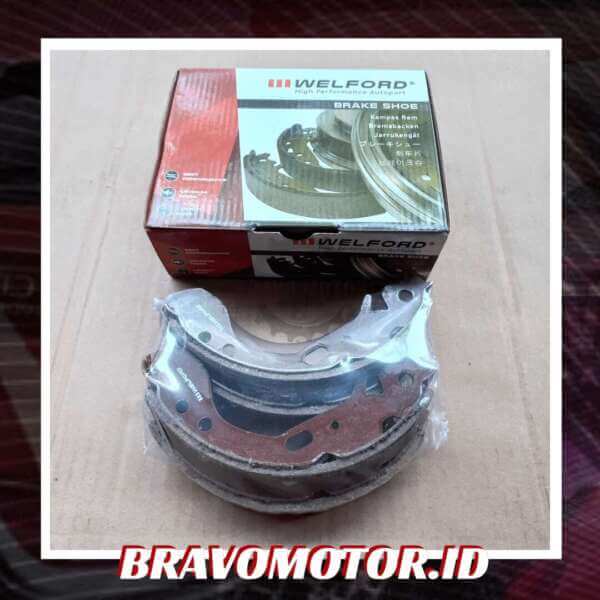 Welford 43153-TG4-T01 WBSH-011 Brake Shoes / Kampas Rem belakang-1