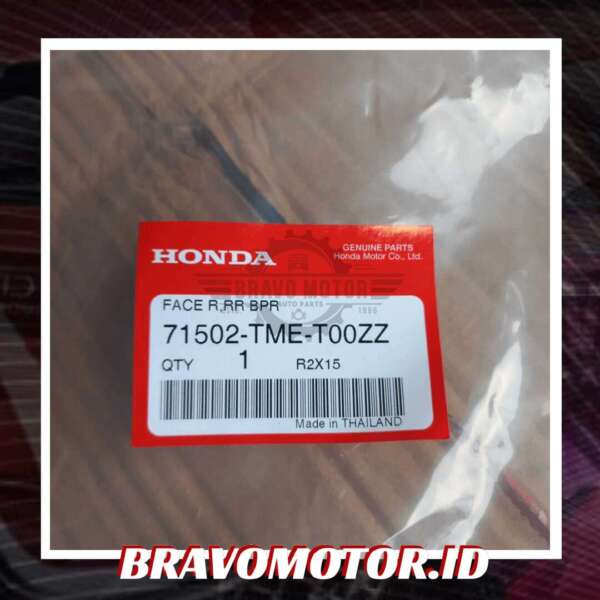 Original 71502-TME-T00ZZ/04712-TME-T00ZZ Face Bumper belakang kanan-2