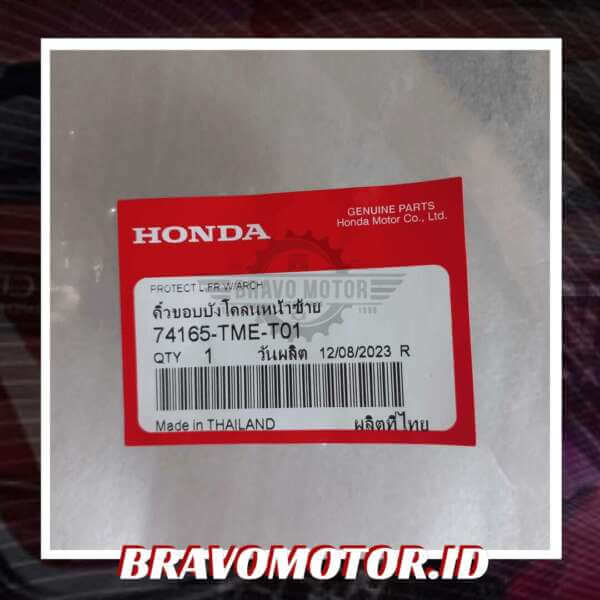 Original 74165-TME-T01/74165-TLA-A01(A02) Protector wheel arch depan kiri-2