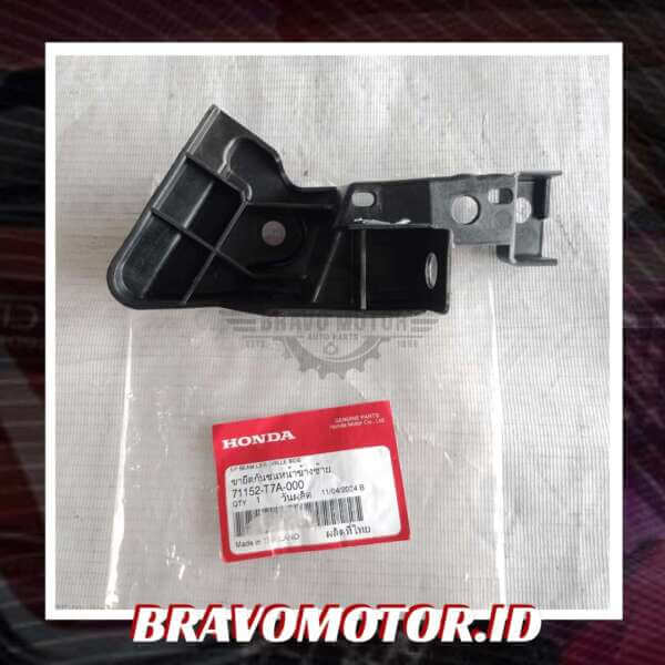 Original 71152-T7A-000 BEAM, kiri depan GRILLE SIDE Upper-1