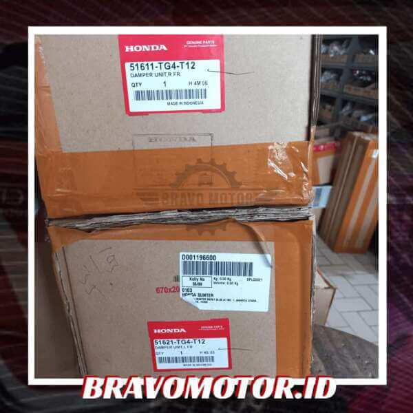 Original 51611-TG4-T12&51621-TG4-T12 Shock break depan kanan dan kiri-2