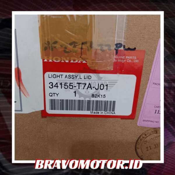 Original 34155-T7A-J01 Stop lamp kiri bagasi-2