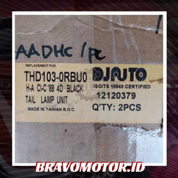 DJAUTO 33500-SH4-W02 Stop lamp kanan-2
