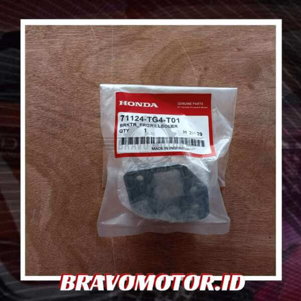 Original 71124-TG4-T01 BRACKET GRILLE depan kanan-1