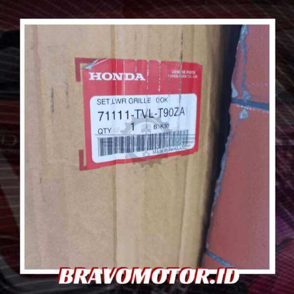 Original 71111-TVL-T90ZA GRILLE depan BUMPER Lower-2