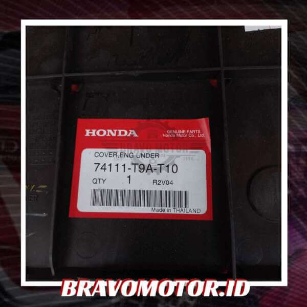 Original 74111-T9A-T10 Cover Engine/Splash Guard Tengah depan-2