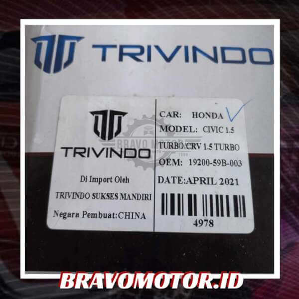 Trivindo 19200-59B-003 WPHO-007 Water pump-2