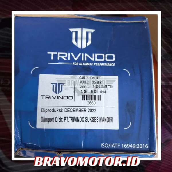Trivindo 44305-SWE-T10 CJOHO-010 30X32X68 CV Joint OUTER kanan atau kiri-2
