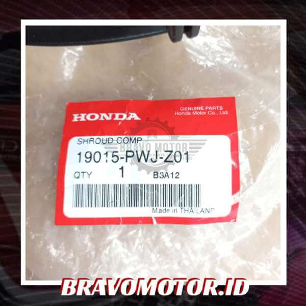 Original 19015-PWJ-Z01 Shroud fan Radiator-2