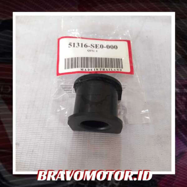 NoBrand 51316-SE0-000/51306-SE0-000 18.5mm Karet stabil depan kanan atau kiri-1