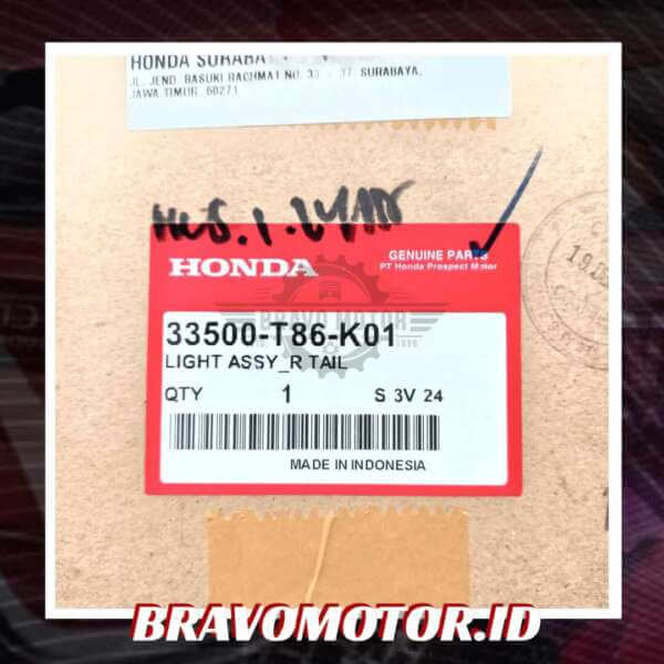 Original 33500-T86-K01 Stop lamp kanan-2