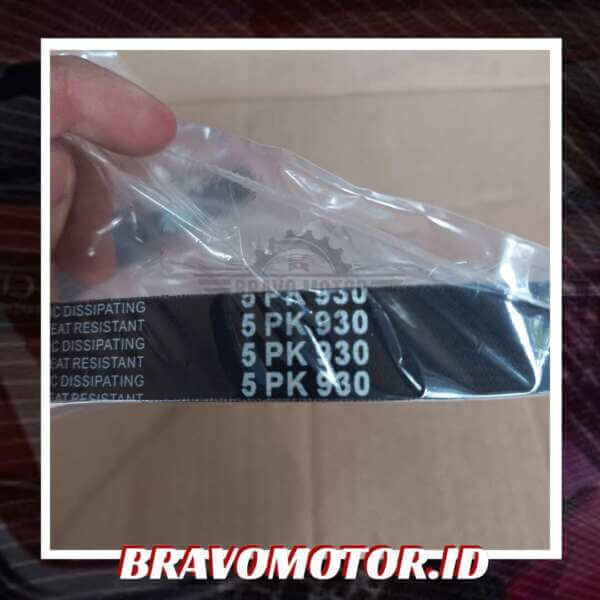 NoBrand 31110-PH2-003(004/005) 5PK930 Alternator Fan Belt-2