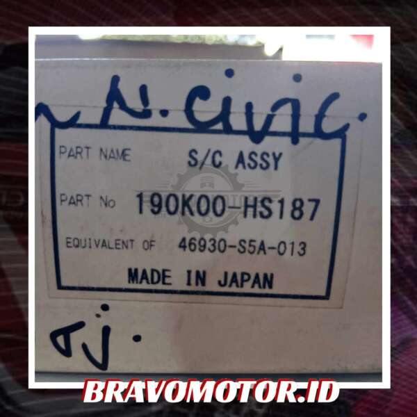 Nissin 46930-S5A-013 Master kopling bawah-3