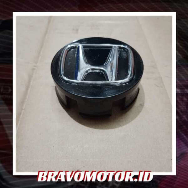 NoBrand Wheel Dop Cap / Cap Wheel Center Black D58mm H22mm H Chrome-1