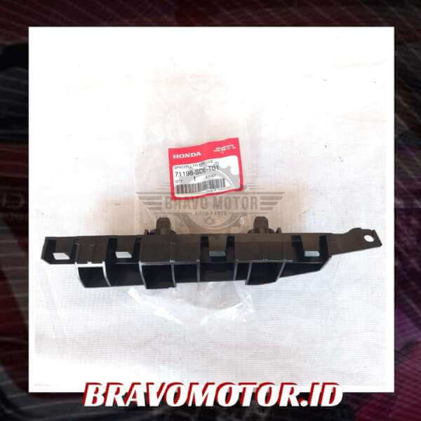 Original 71198-SDE-T01 Bracket bumper depan kiri-1