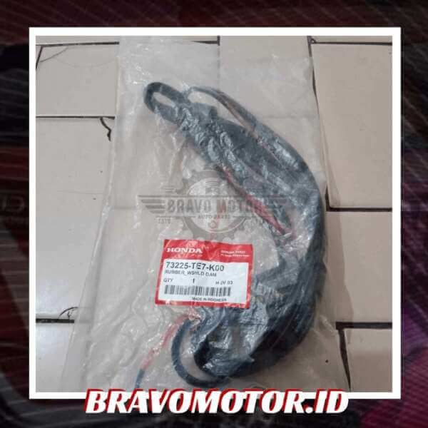 Original 73225-TE7-K00 Karet kaca belakang bawah-2