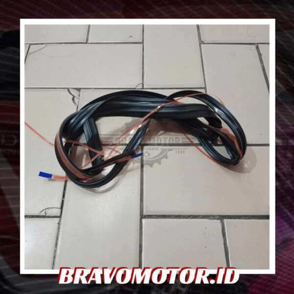 Original 73225-TE7-K00 Karet kaca belakang bawah-1