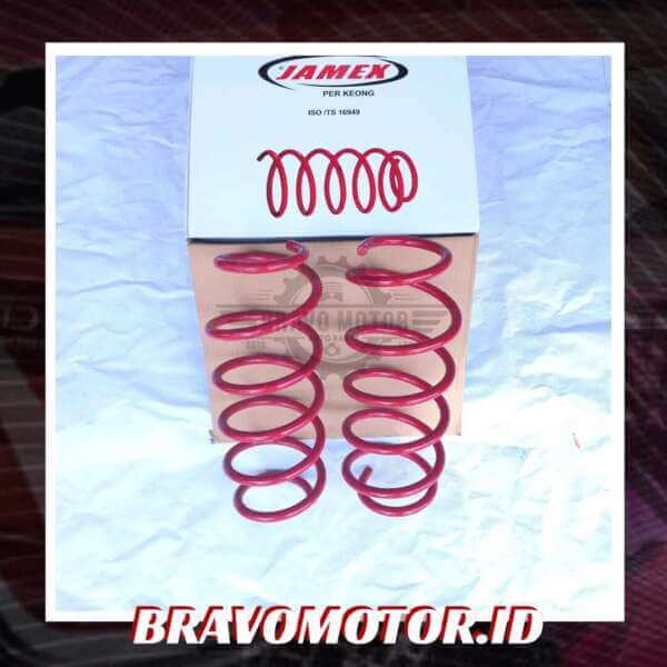 JAMEX 51401-TG0-T01 120-1611 Coil Springs/Spiral shock depan-1