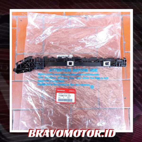 Original 71598-T5A-J50 Bracket bumper belakang kiri-1