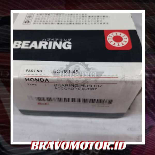 B&C 44200-SM4-018 BC-08145 Bearing roda depan-2