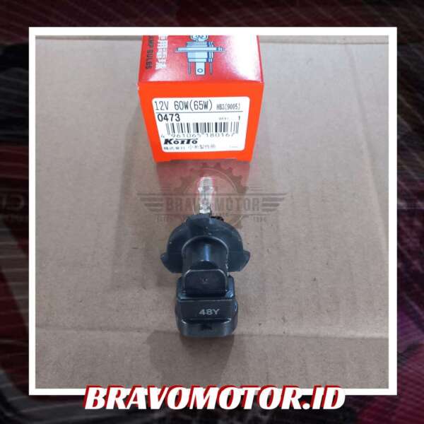 Koito 33115-TA0-A01/33115-S84-A01(A11)/33115-SV4-A01 HB3 12V 60W Bola lampu/dop lampu-2