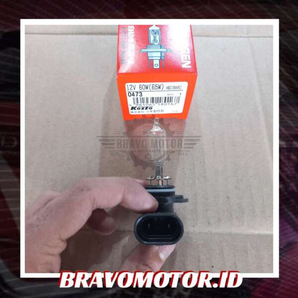 Koito 33115-TA0-A01/33115-S84-A01(A11)/33115-SV4-A01 HB3 12V 60W Bola lampu/dop lampu-3