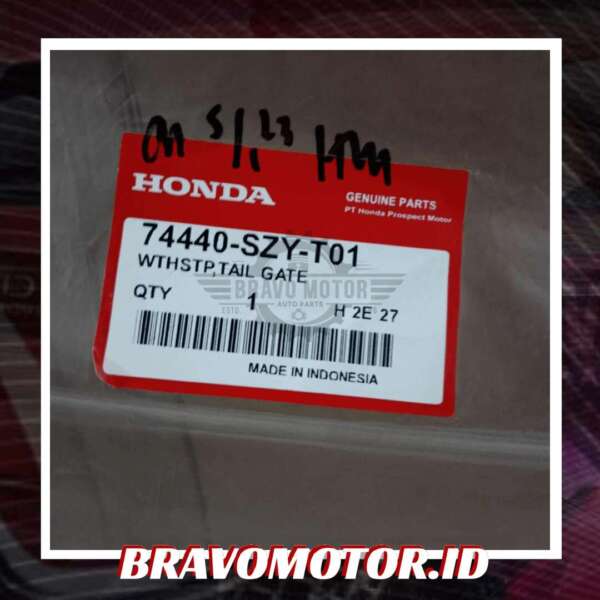 Original 74440-SZY-T01 Karet pintu bagasi-2