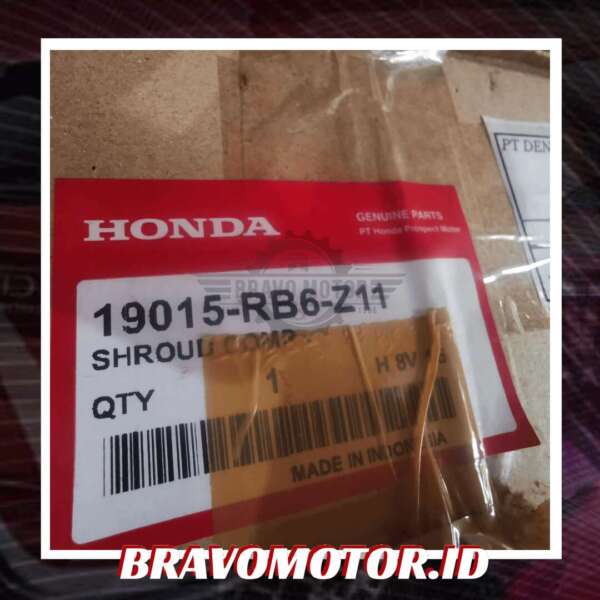 Original 19015-RB6-Z11 Shroud fan Radiator-2