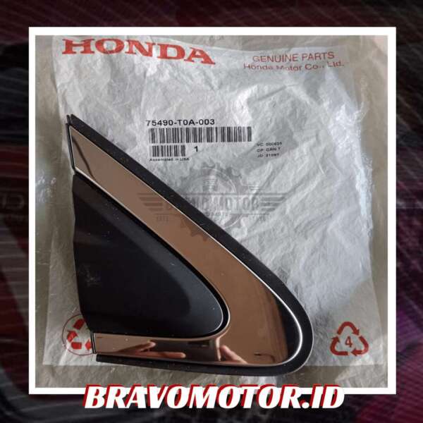 Original 75490-T0A-003 Garnish corner pillar depan kanan-2
