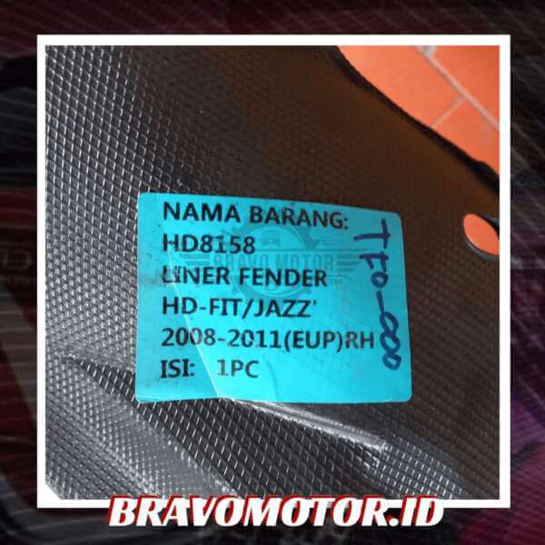 NoBrand 74100-TF0-J00 Type-E Fender INNER kanan-2