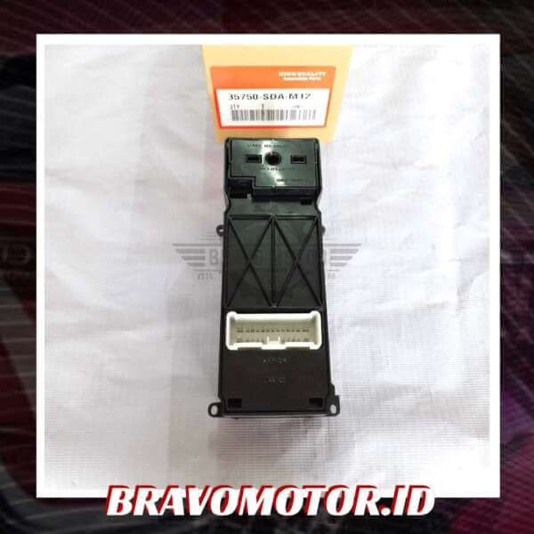 NoBrand 35750-SDA-M12 Saklar window depan kanan 6 Tombol-2